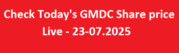 GMDC Share price
